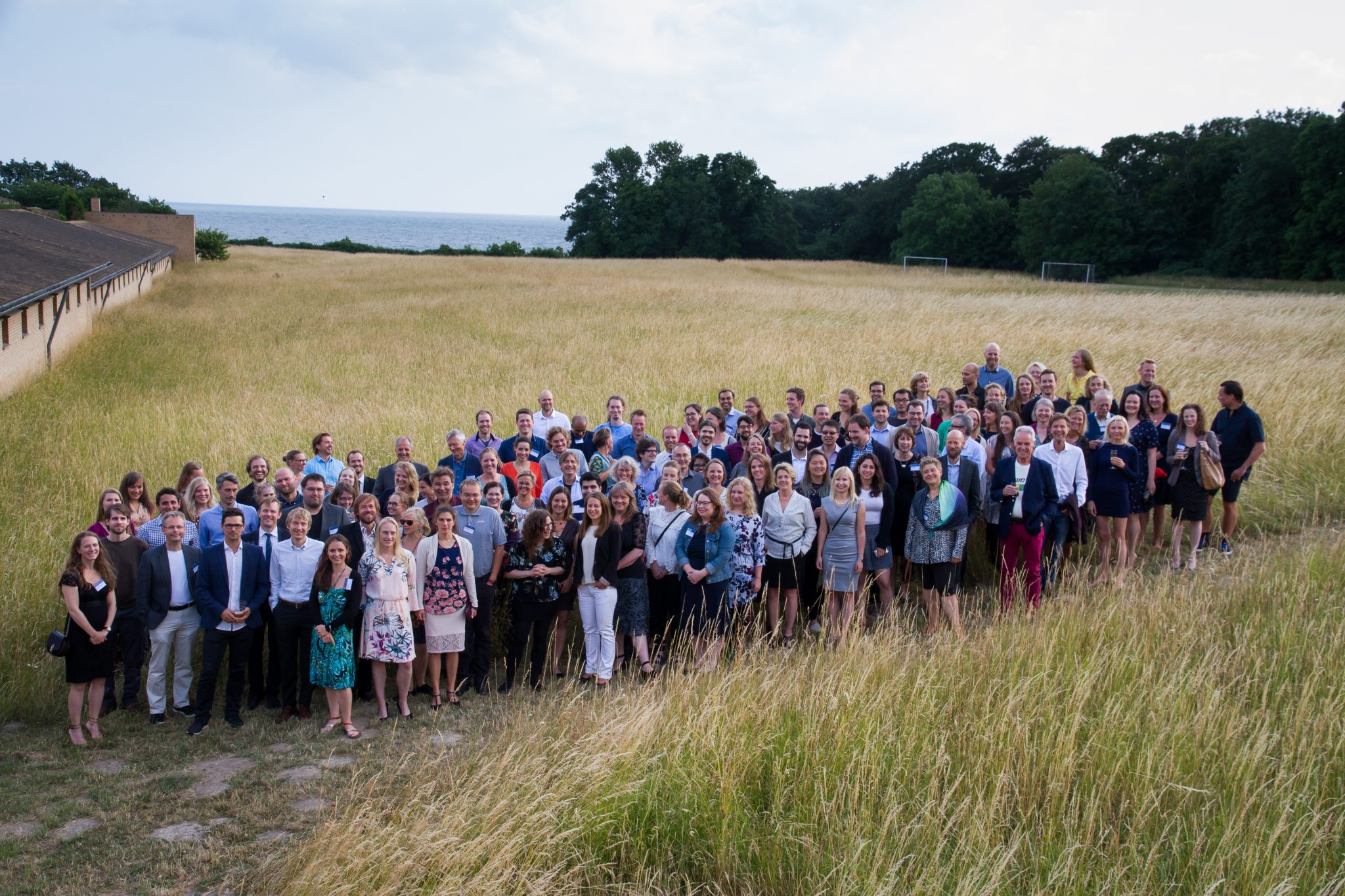 Group photo of attendees of the iPSYCH Annual Meeting 2018